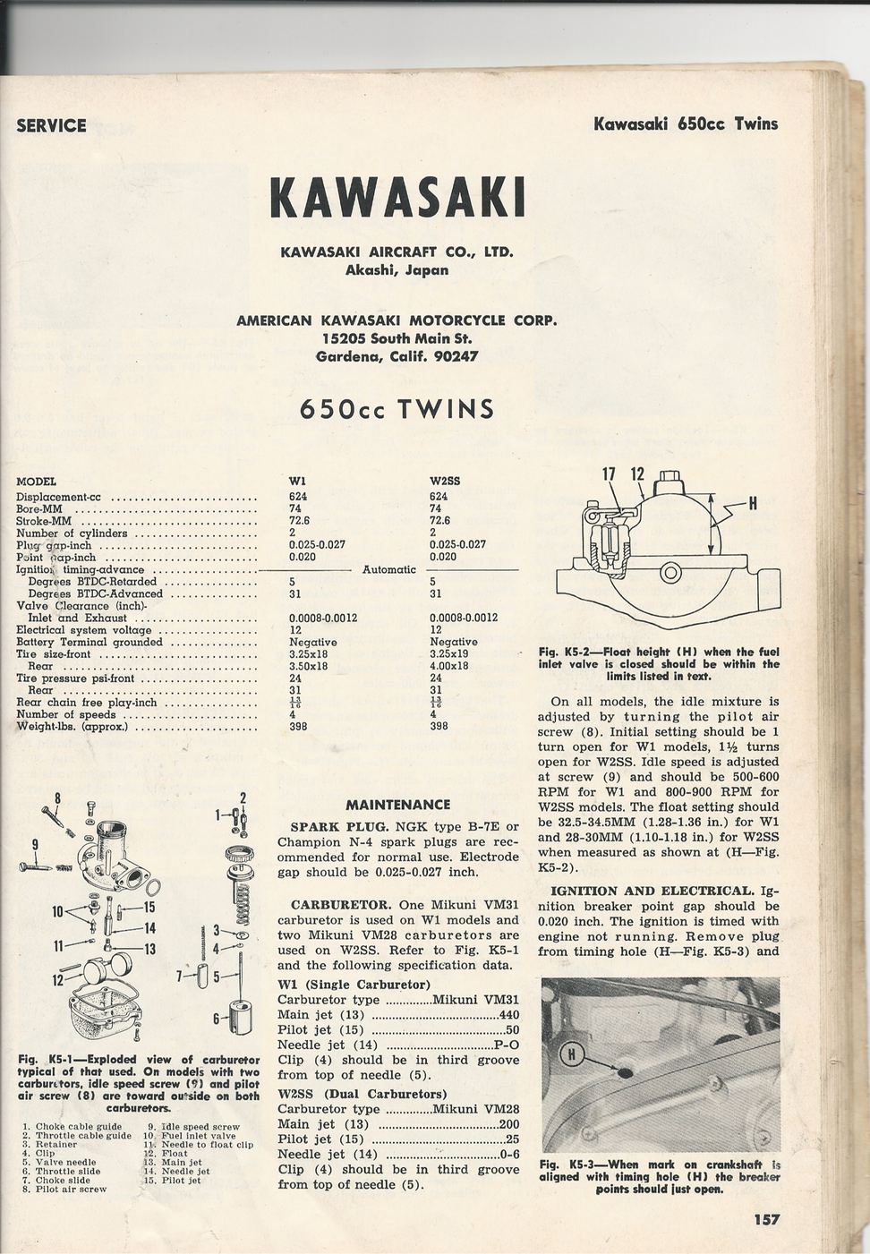 W650 Kawasaki