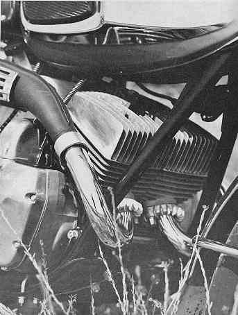 Engine-Bridgestone motorcycle 350 GTO