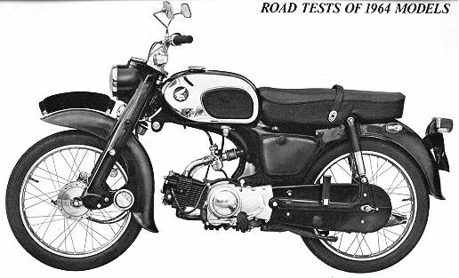 Vintage Motorcycle 1964 Honda C200 87cc
