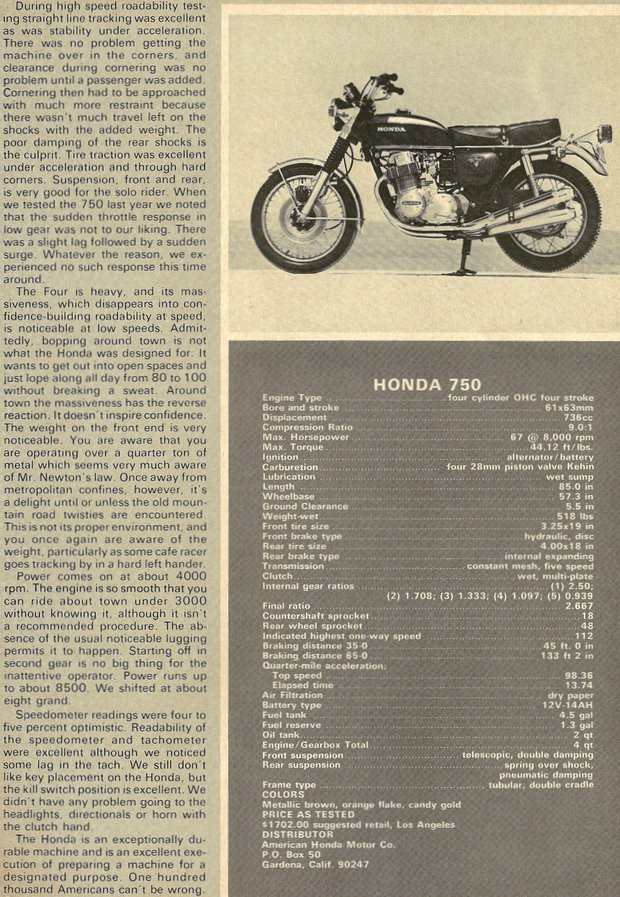 Honda CB750 K2
